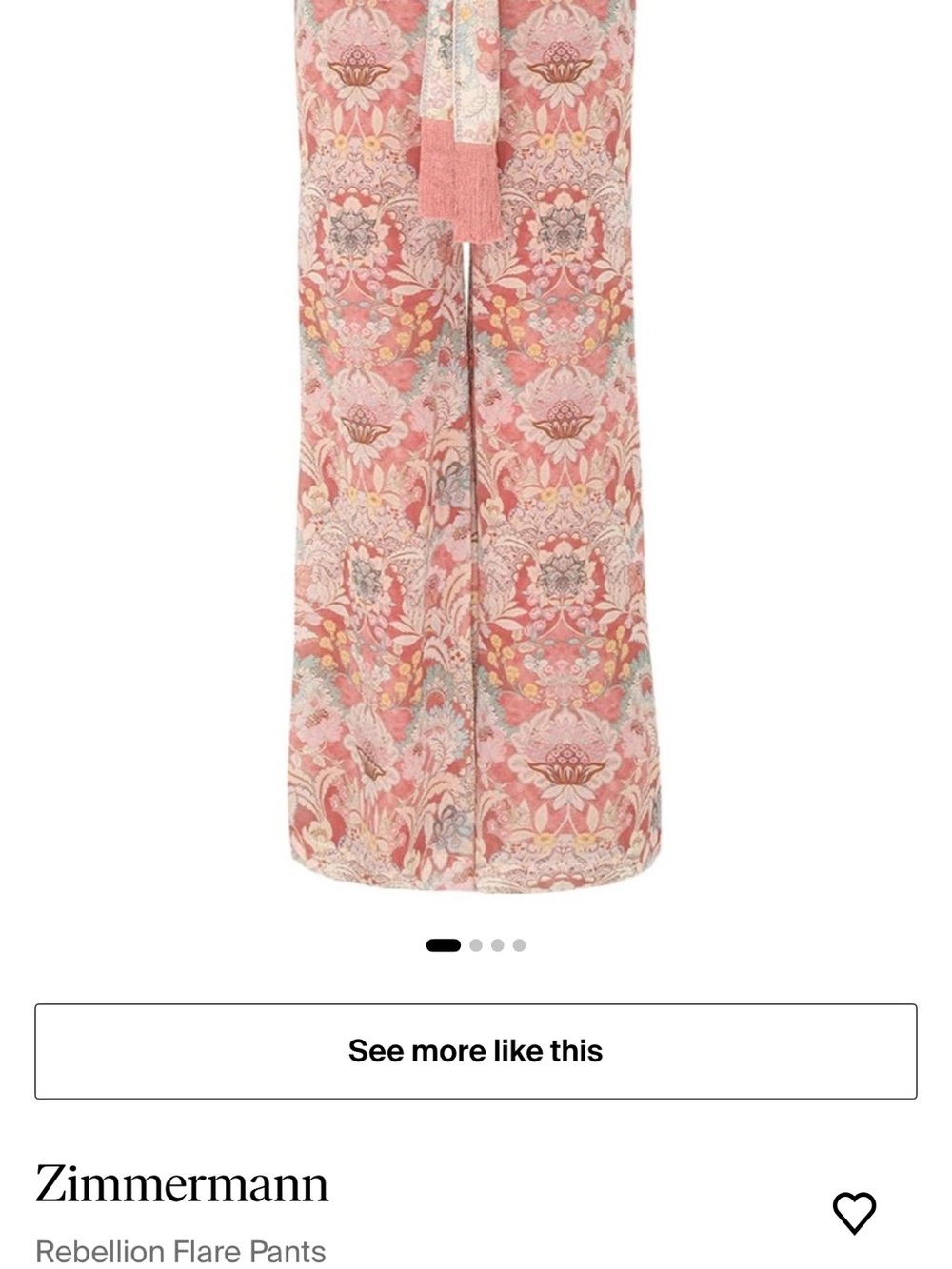 Zimmermann Rebellion Pants
